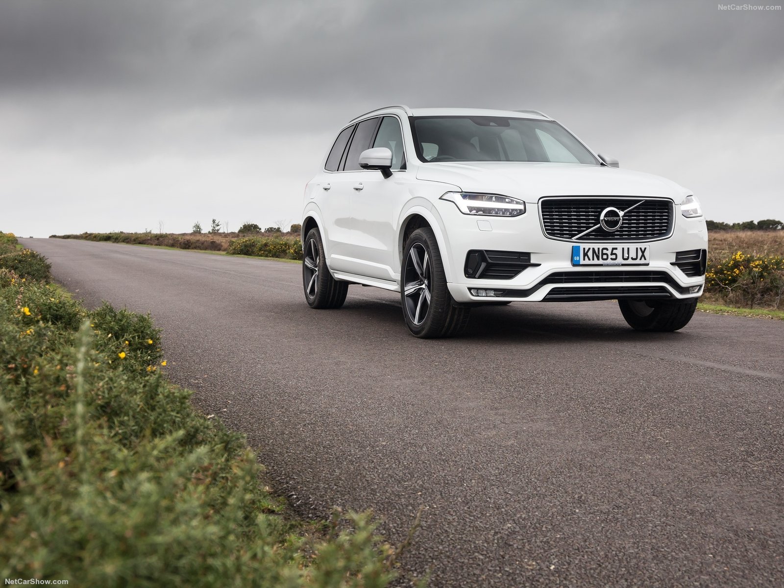 volvo, Xc90, R design, Cars, Suv, White Wallpaper