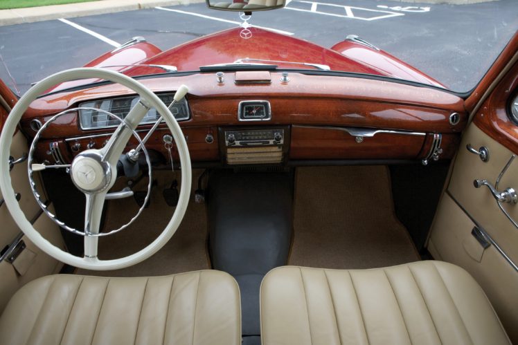 mercedes, Benz, 220, E, Uk spec, Limousine,  w128 , Cars, Classic, 1958 HD Wallpaper Desktop Background
