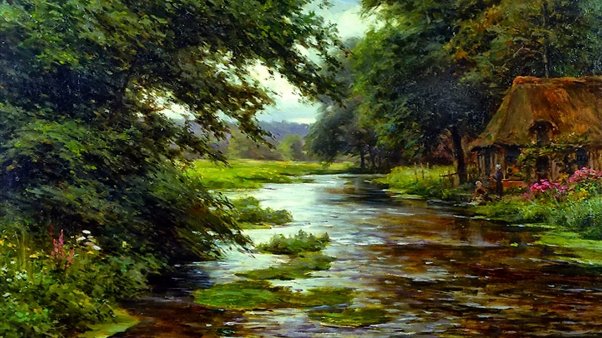 nature, River, Landscape Wallpaper