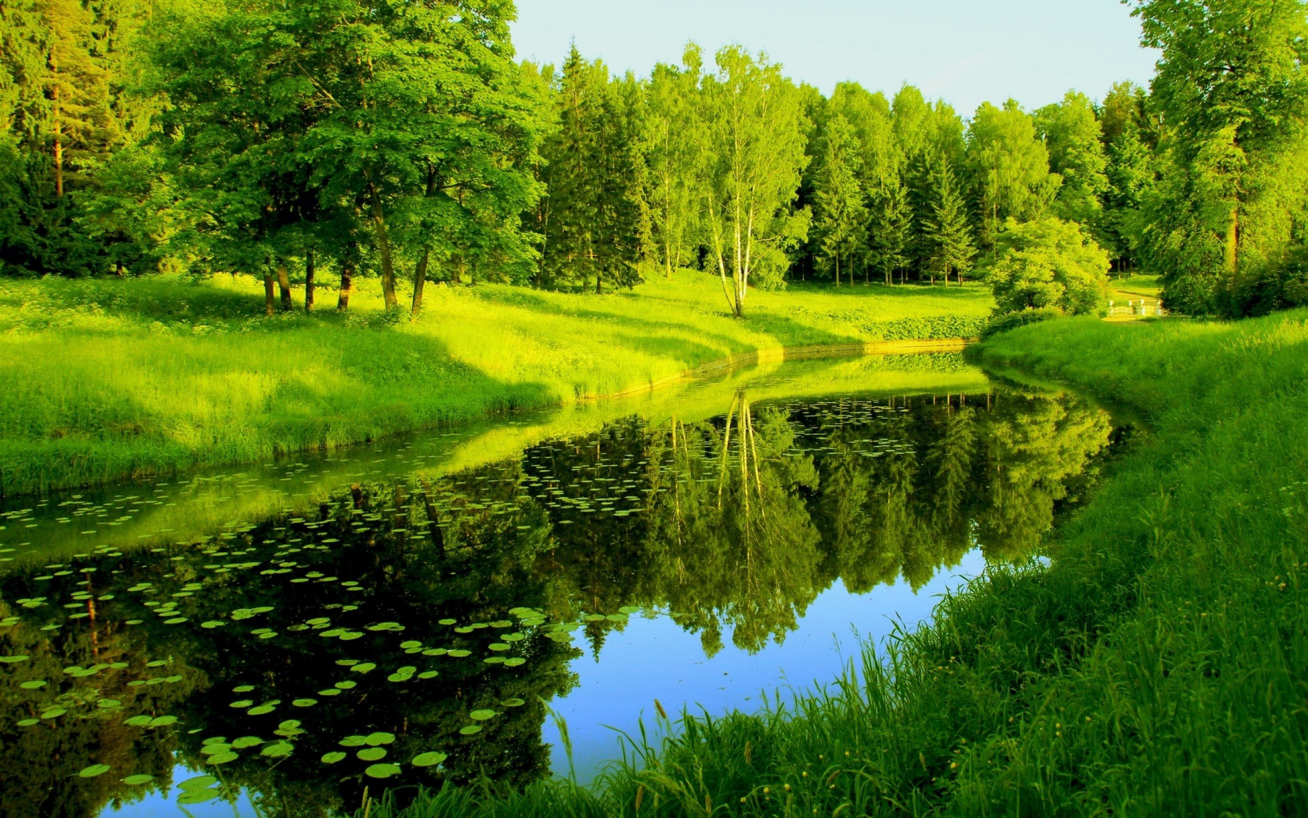 nature, River, Landscape Wallpaper