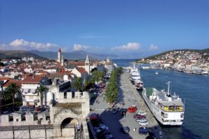 croatia, Houses, Marinas, Ships, Sky, Trogir, Cities