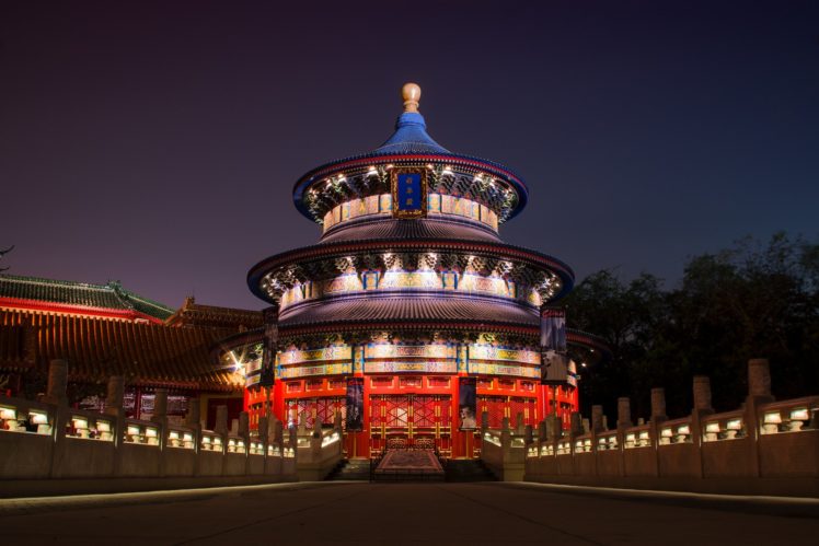 china, Houses, Night, Cities HD Wallpaper Desktop Background