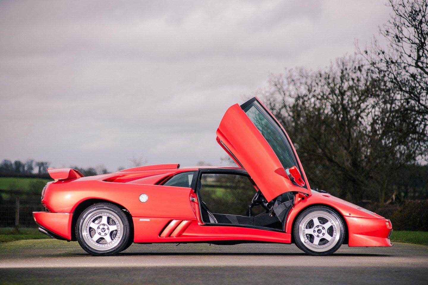 1999, Lamborghini, Diablo, Sv, Cars, Supercars, Red Wallpaper