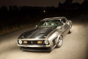 1971, Mustang, Convertible, Ford, Cars, Modified