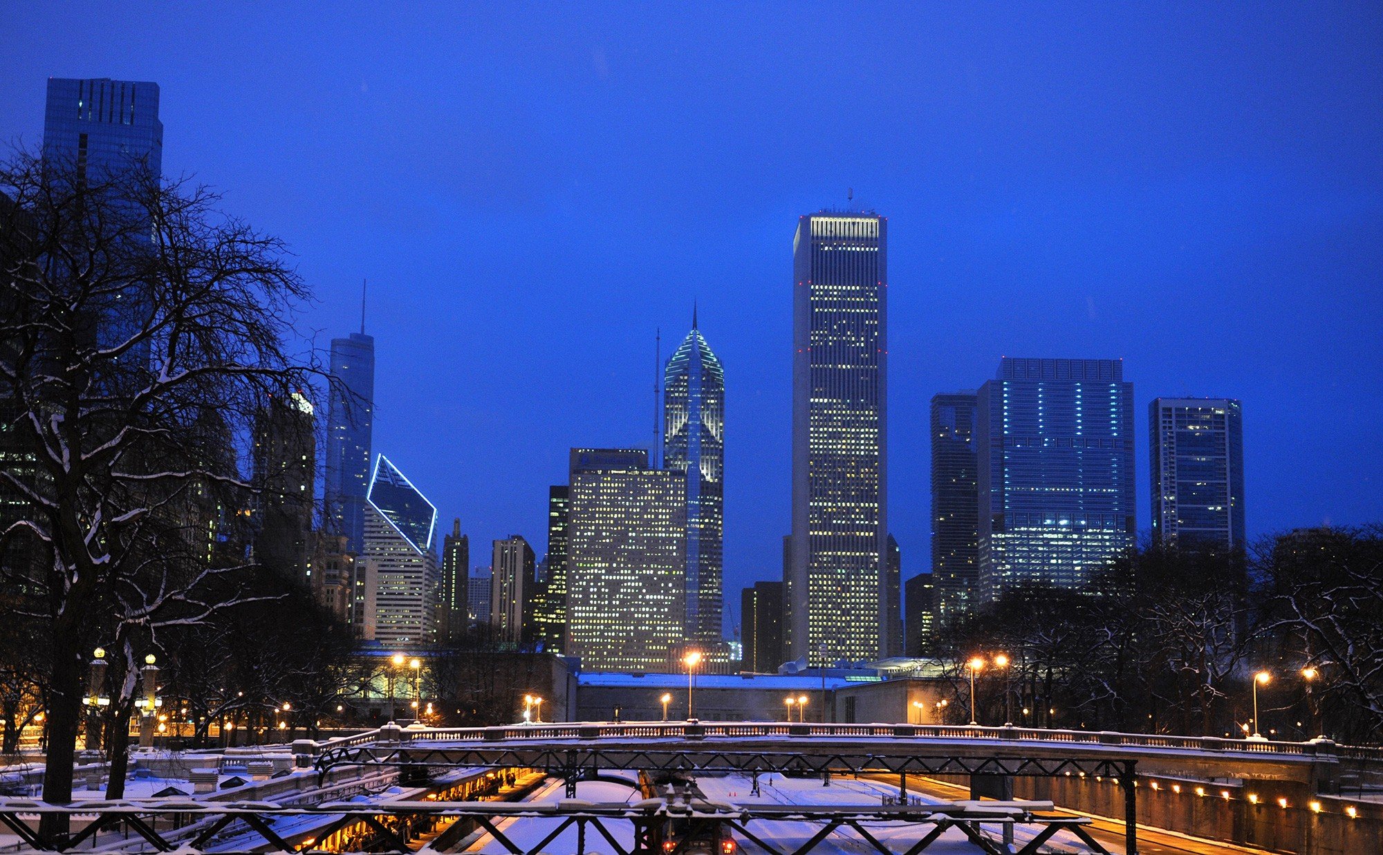 downtown, Chicago Wallpaper