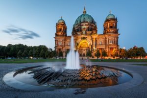 fountains, Germany, Berlin, Berliner, Dom, Cities