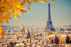 france, Houses, Autumn, Paris, Eiffel, Tower, Foliage, Cities