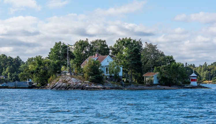 houses, Rivers, Sky, Sweden, Stockholm, Cities HD Wallpaper Desktop Background