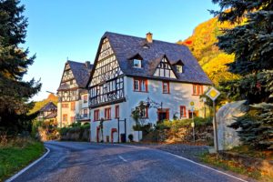 germany, Houses, Roads, Street, Traben trarbac, Cities