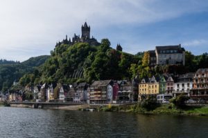 germany, Rivers, Castles, Coast, Cochem, Moselle, River, Cities