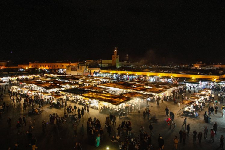 morocco, People, Night, Marrakesh, Cities HD Wallpaper Desktop Background