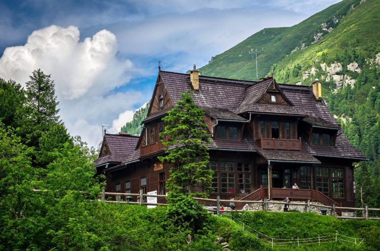 poland, Houses, Mountains, Zakopane, Cities HD Wallpaper Desktop Background