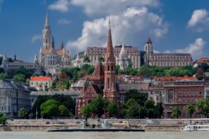 hungary, Budapest, Rivers, Temples, Houses, Cities
