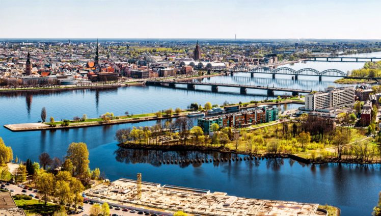 latvia, Houses, Rivers, Bridges, Riga, Cities HD Wallpaper Desktop Background