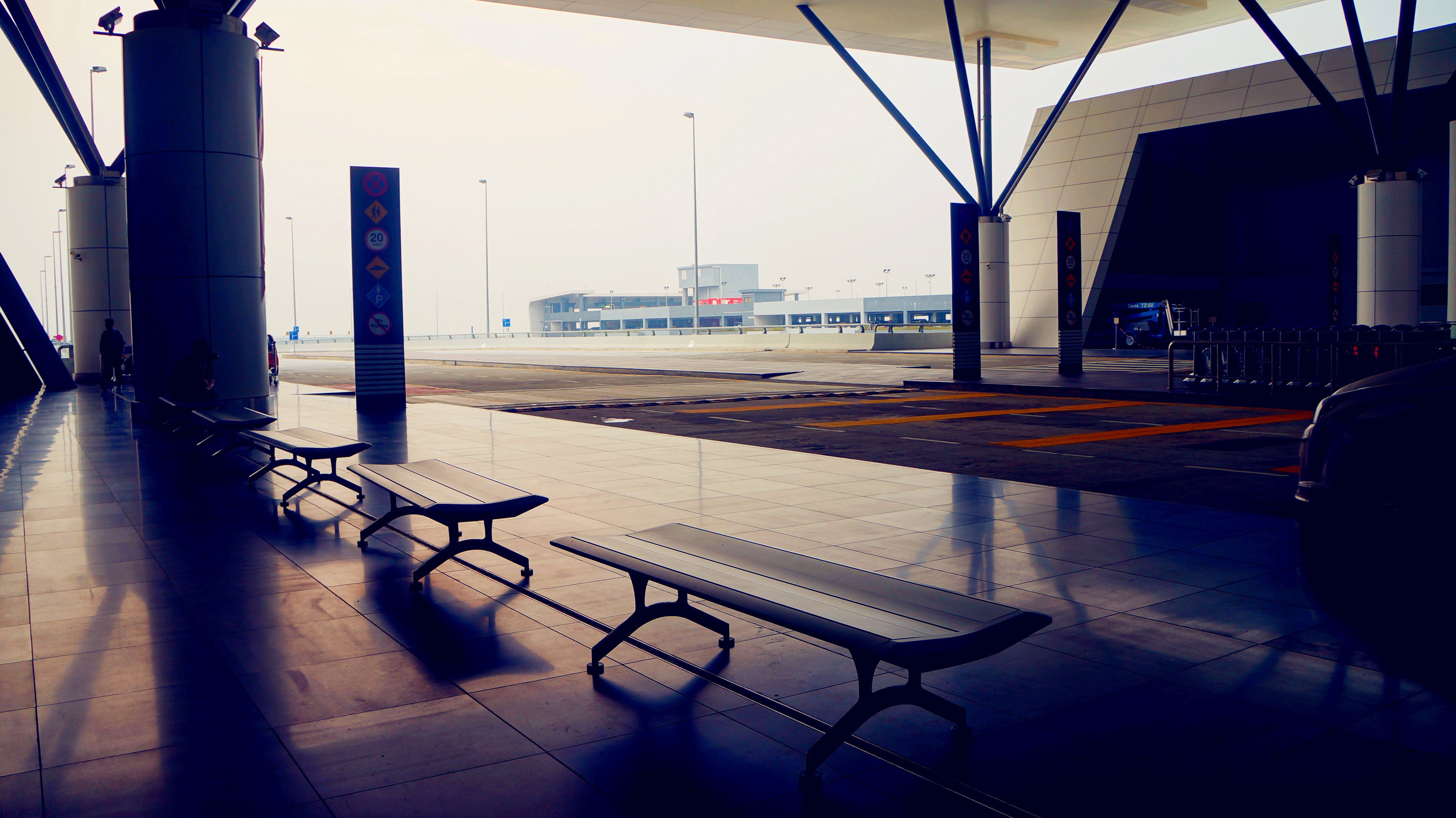 malaysia, Bench, Airport, Klia2, Mood, Situation, Waiting, Relax, Cities Wallpaper
