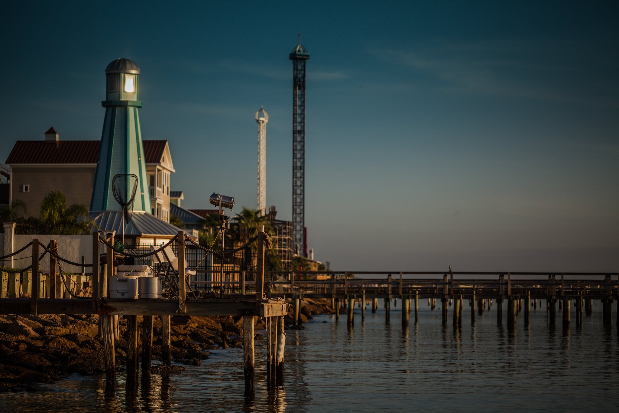 marinas, Coast, Lighthouse, Usa, Texas, Kemah, Cities Wallpaper