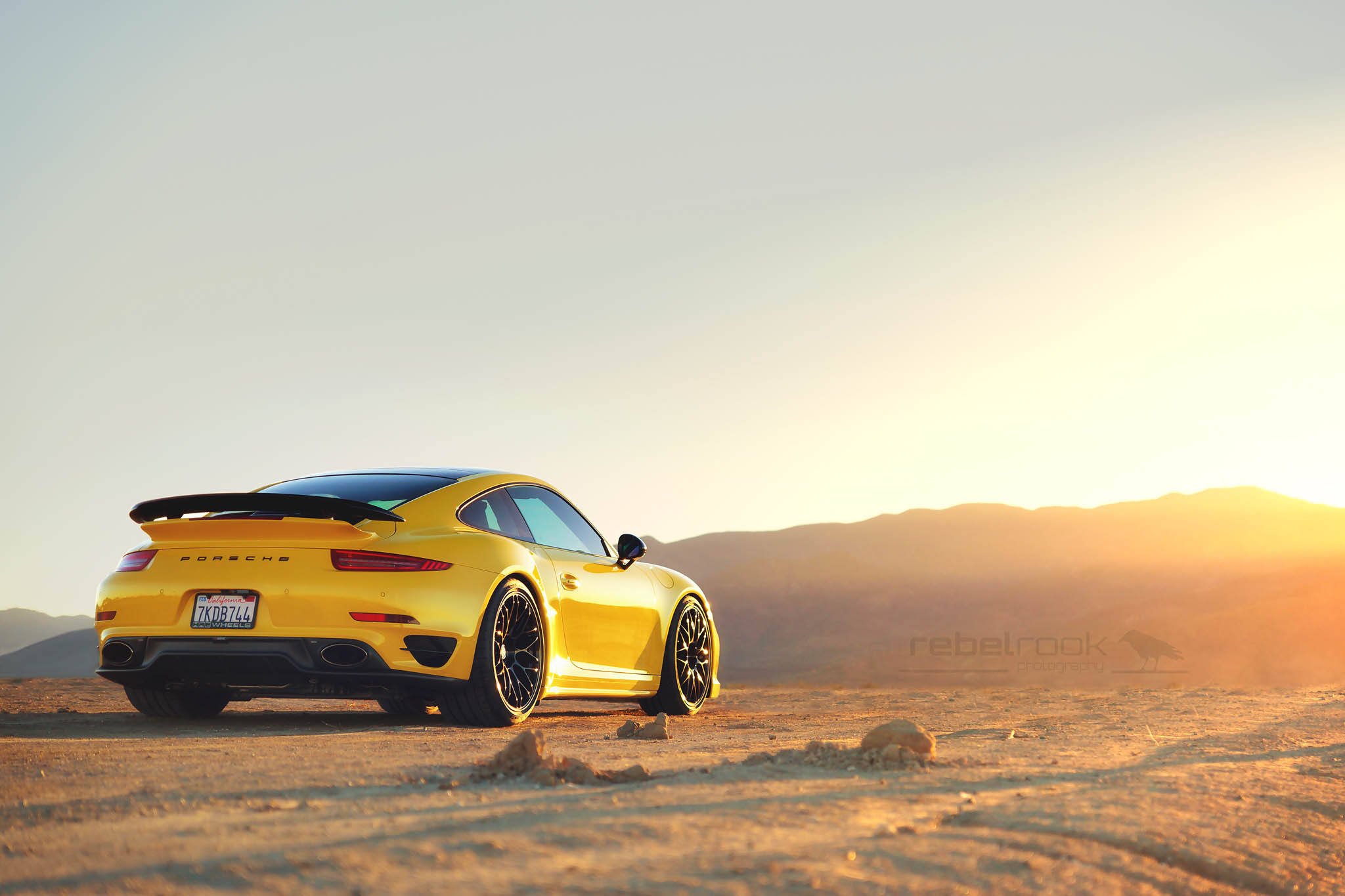 porsche, 991, Turbo, S, Hre, Wheels, Yellow Wallpaper