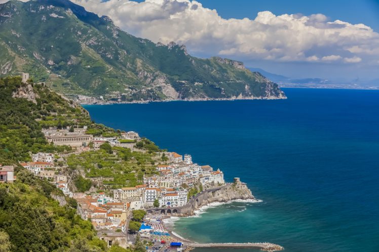 amalfi, Salerno, Province, Italy HD Wallpaper Desktop Background