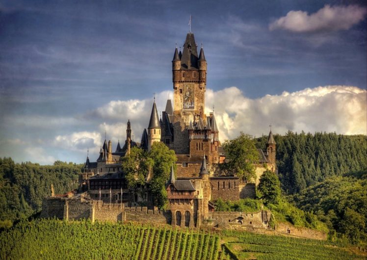 reichsburg, Germany, Castle HD Wallpaper Desktop Background