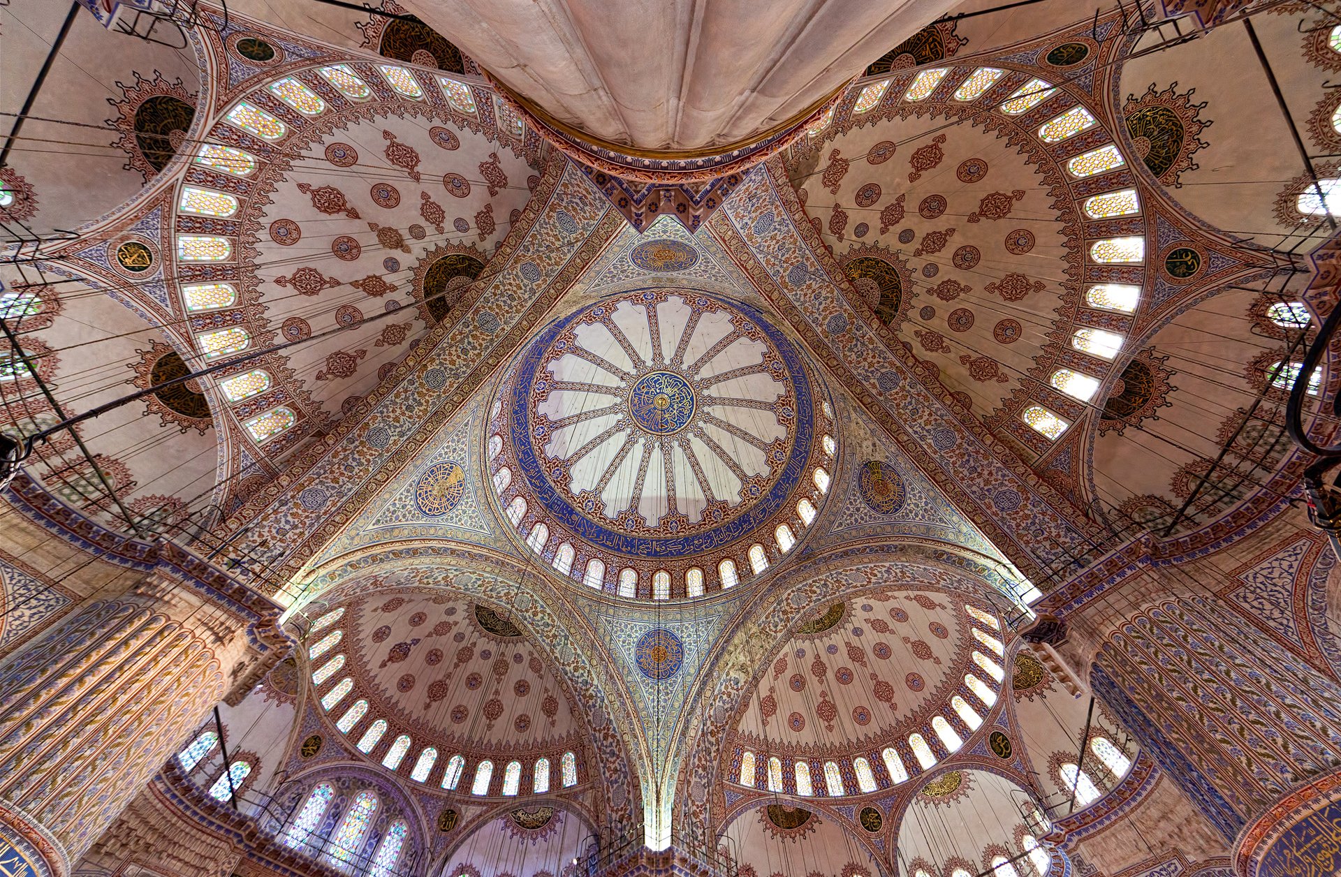 religion, Temples, Ceiling, Istanbul, Cities Wallpaper