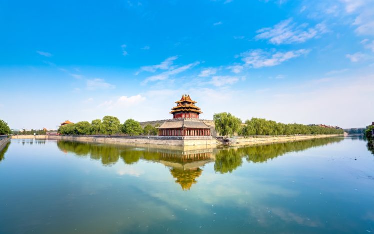rivers, China, Sky, Cities HD Wallpaper Desktop Background