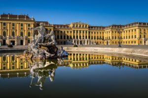 sculptures, Austria, Palace, Schonbrunn, Palace, Vienna, Cities