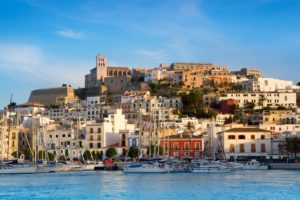 spain, Houses, Coast, Marinas, Sailing, Sea, Ibiza, Mallorca, Cities