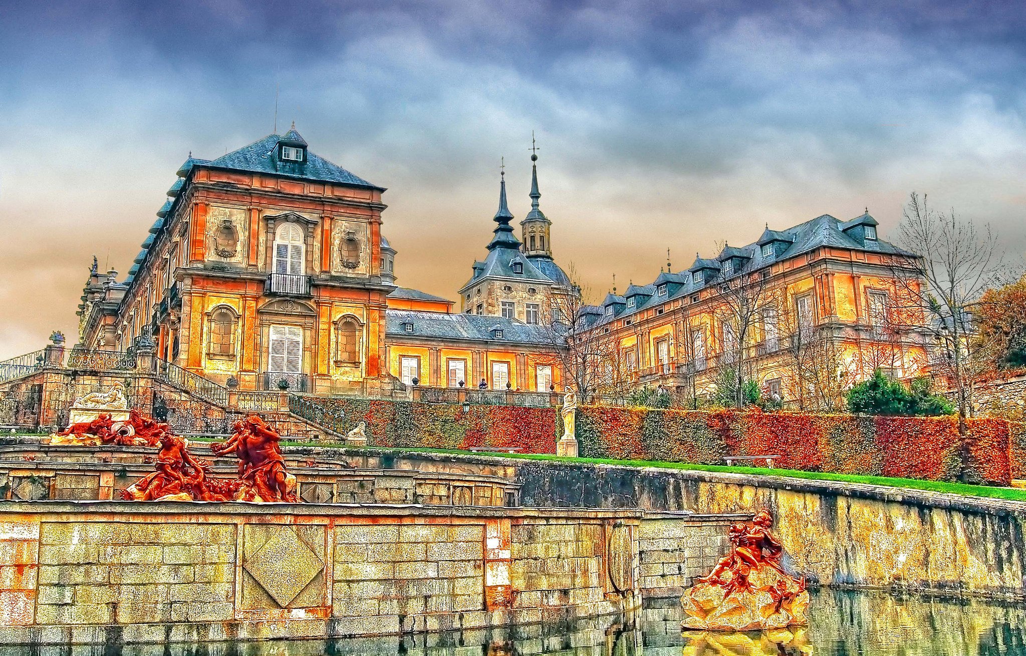 spain, Houses, Segovia, La, Granja, Cities Wallpaper