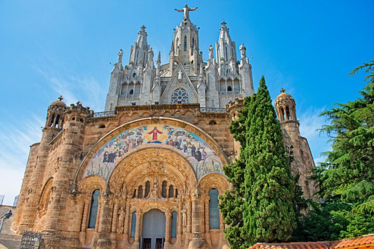 temples, Spain, Barcelona, Cities HD Wallpaper Desktop Background