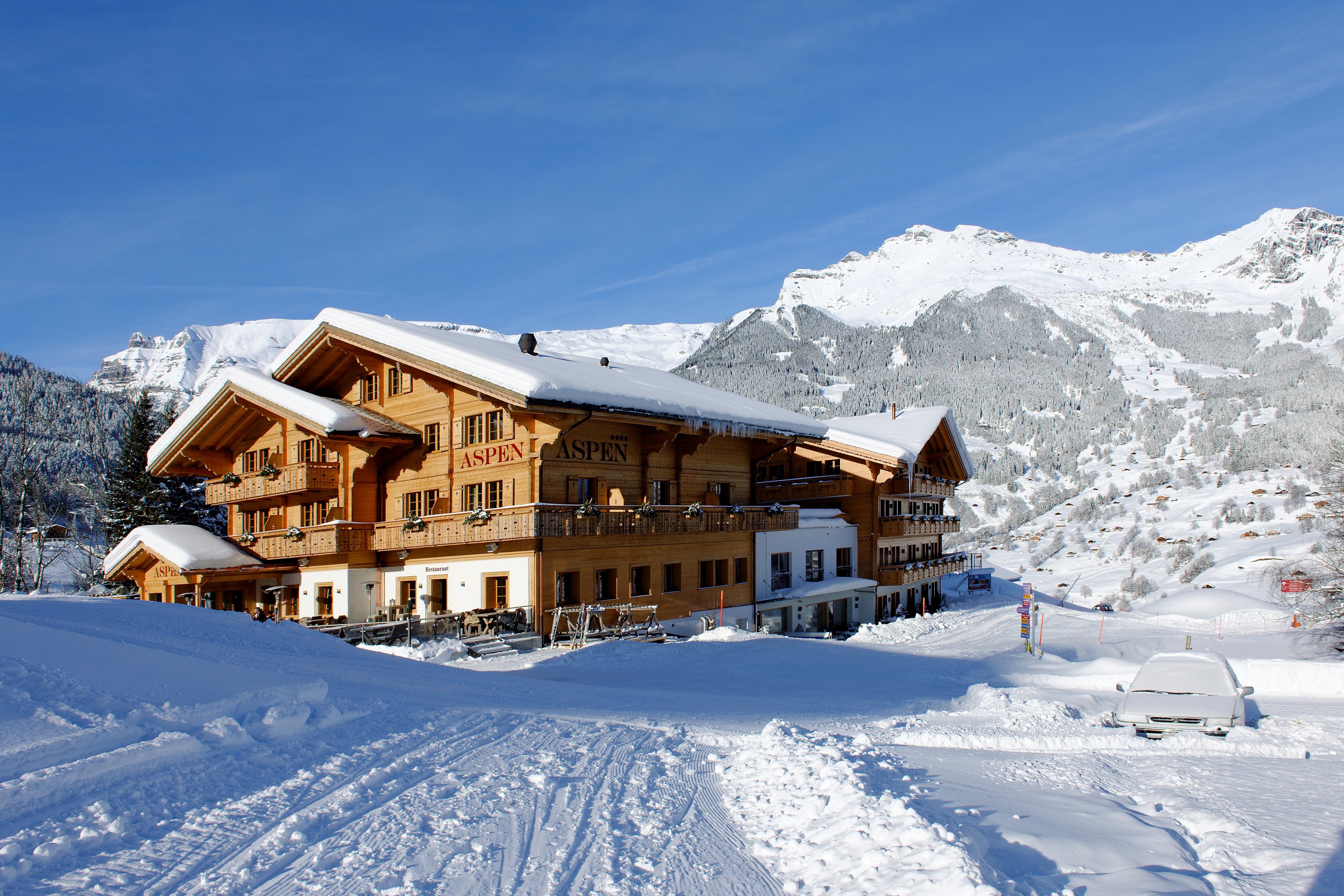 switzerland, Resorts, Houses, Winter, Mountains, Snow, Beatenberg, Cities Wallpaper