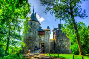 united, Kingdom, Castles, Trees, Castell, Coch, South, Wales, Cities