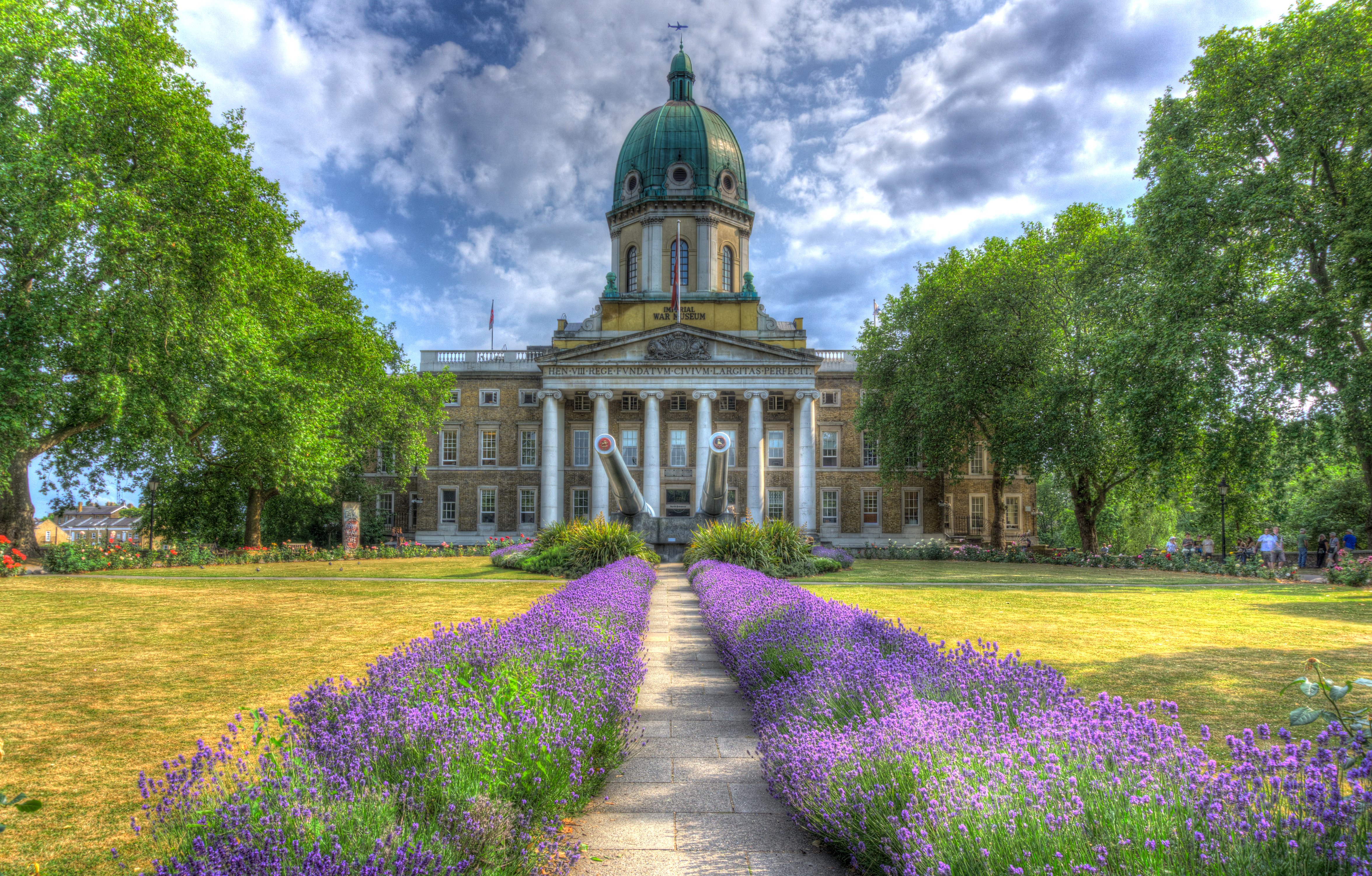 united, Kingdom, Houses, Lavandula, London, Lawn, Hdr, Imperial, War, Museums, Cities Wallpaper