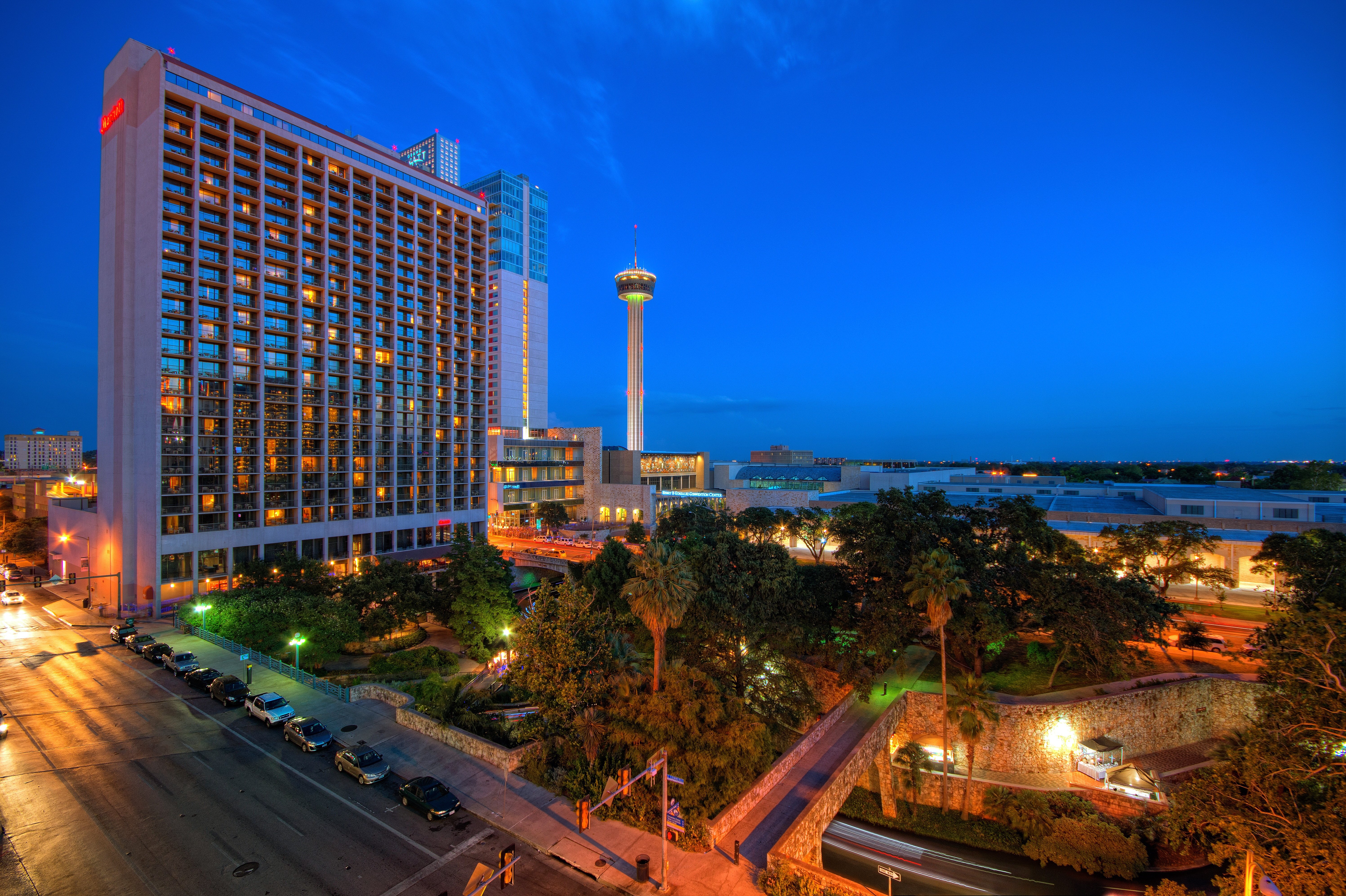 usa, Houses, Roads, Texas, Night, Street, Lights, San, Antonio, Cities Wallpaper