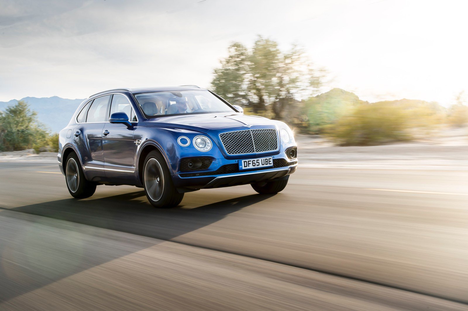 2016, Bentley, Bentayga, Cars, Suv, Blue Wallpaper