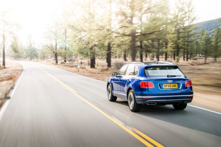 2016, Bentley, Bentayga, Cars, Suv, Blue HD Wallpaper Desktop Background