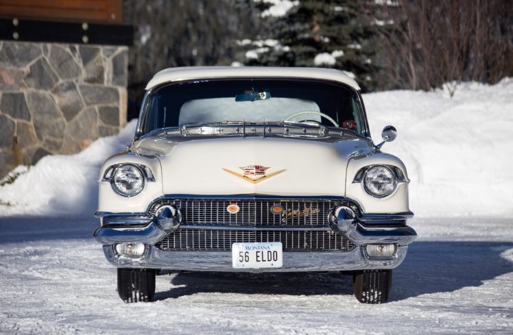 1956, Cadillac, Eldorado, Biarritz, Cars, Convertible, Classic HD Wallpaper Desktop Background