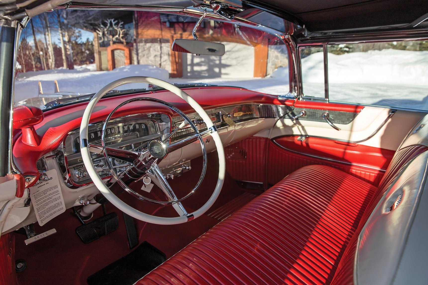 1956, Cadillac, Eldorado, Biarritz, Cars, Convertible, Classic Wallpaper