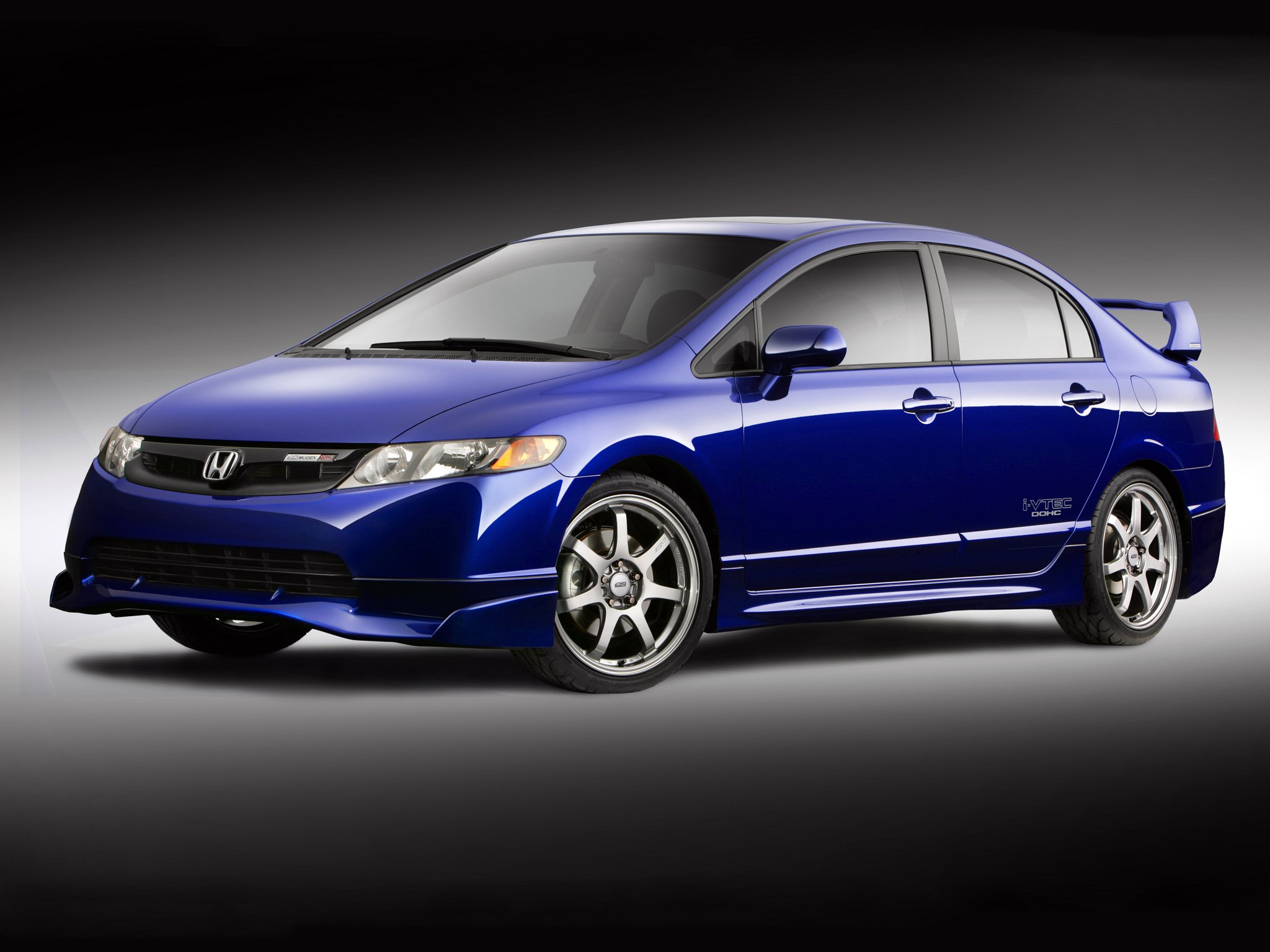 mugen, King, Motorsports, Honda, Civic, Cars, Sedan, Modified, 2007 Wallpaper