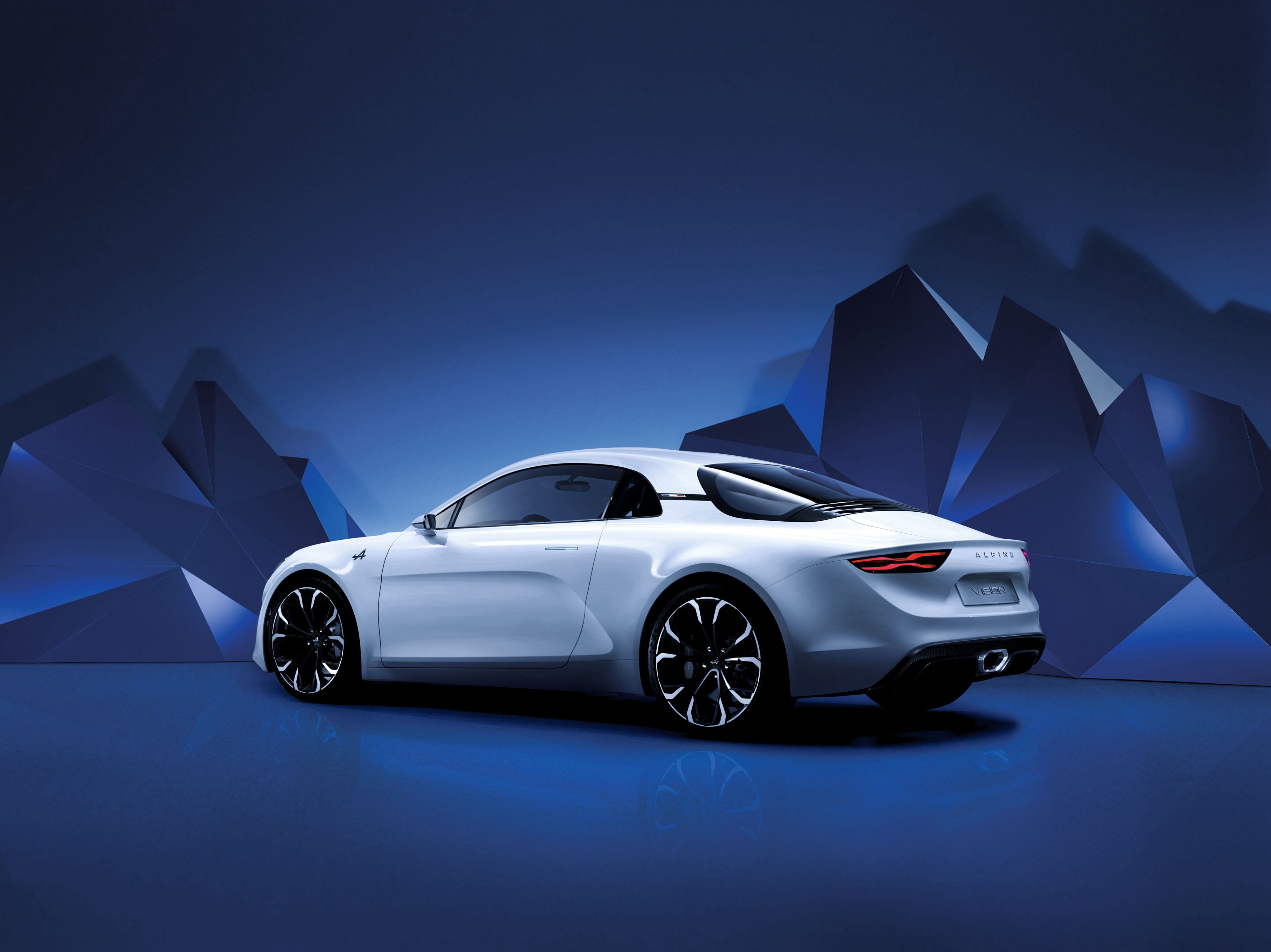 alpine, Vision, Concept, Cars, White, 2016 Wallpaper