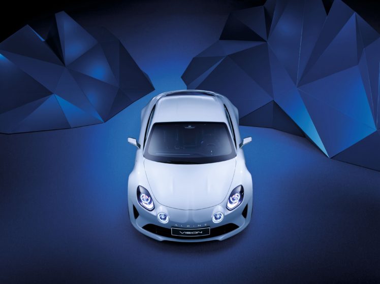alpine, Vision, Concept, Cars, White, 2016 HD Wallpaper Desktop Background
