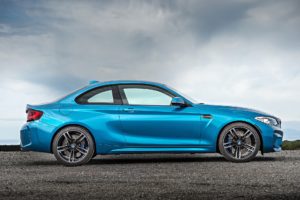 2016, Bmw, M2, Coupe, Blue, Cars