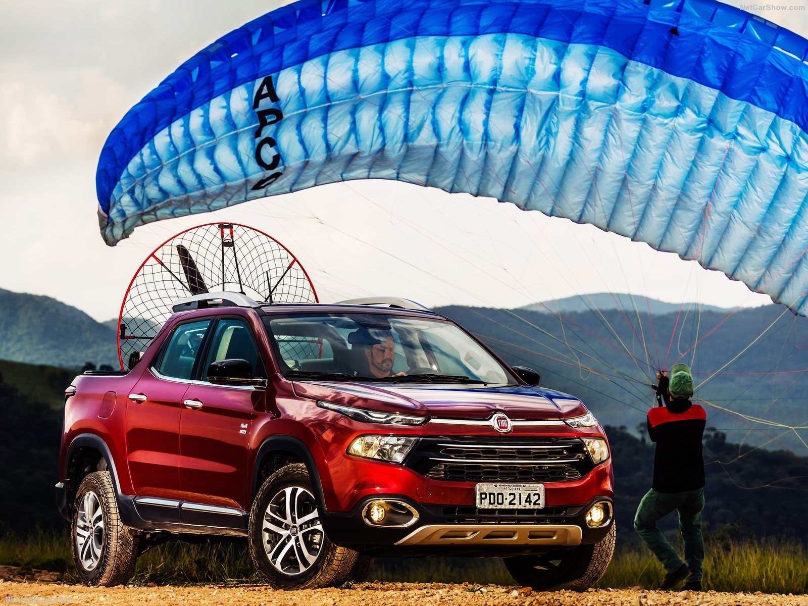 fiat, Toro, Pickup, Red, Cars, 2016 Wallpaper