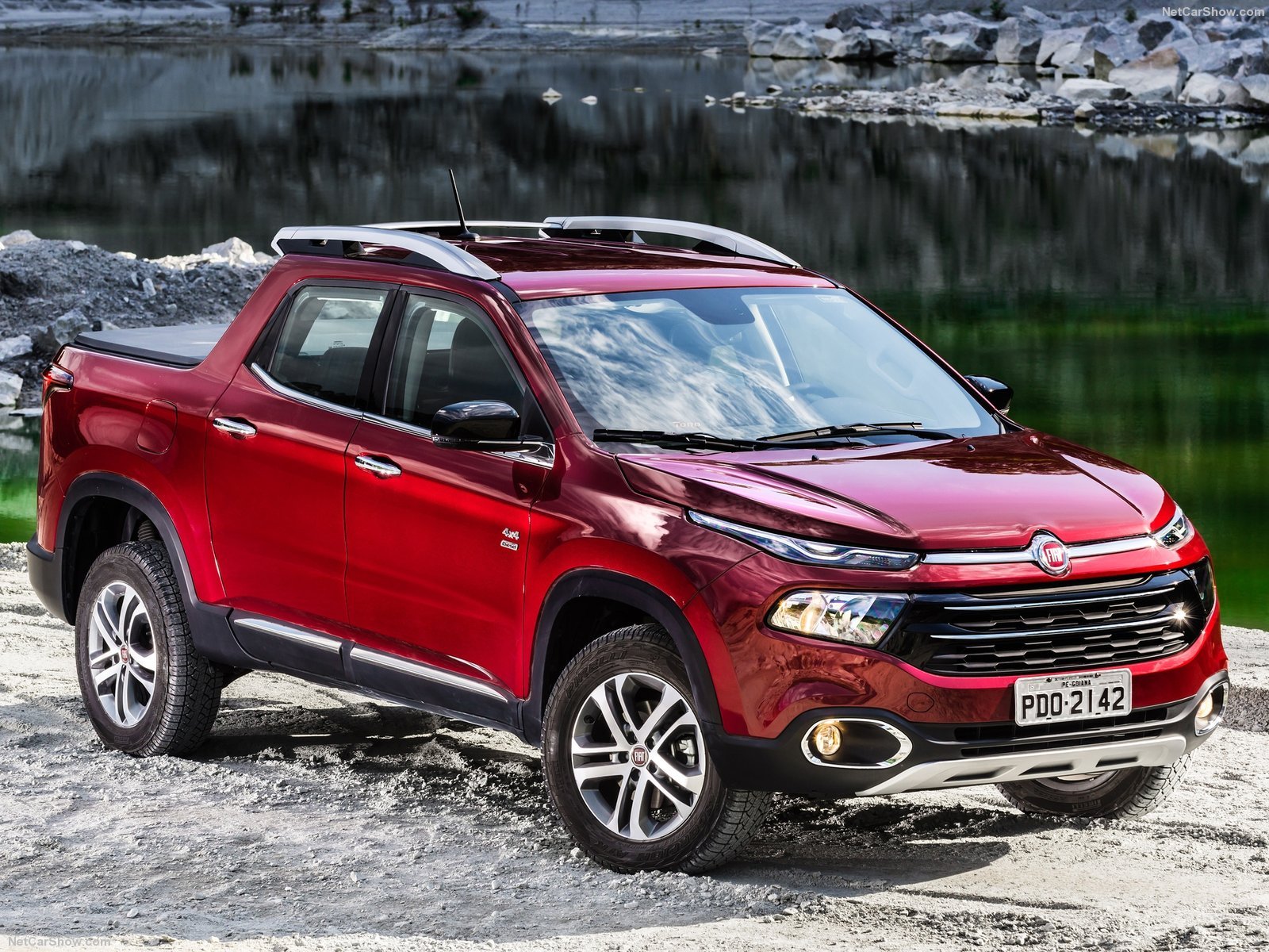 fiat, Toro, Pickup, Red, Cars, 2016 Wallpaper