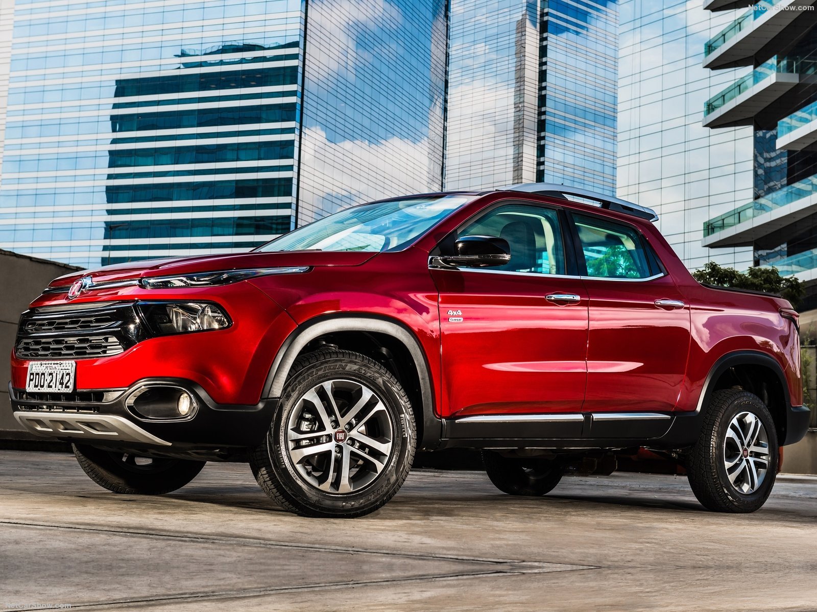 fiat, Toro, Pickup, Red, Cars, 2016 Wallpaper