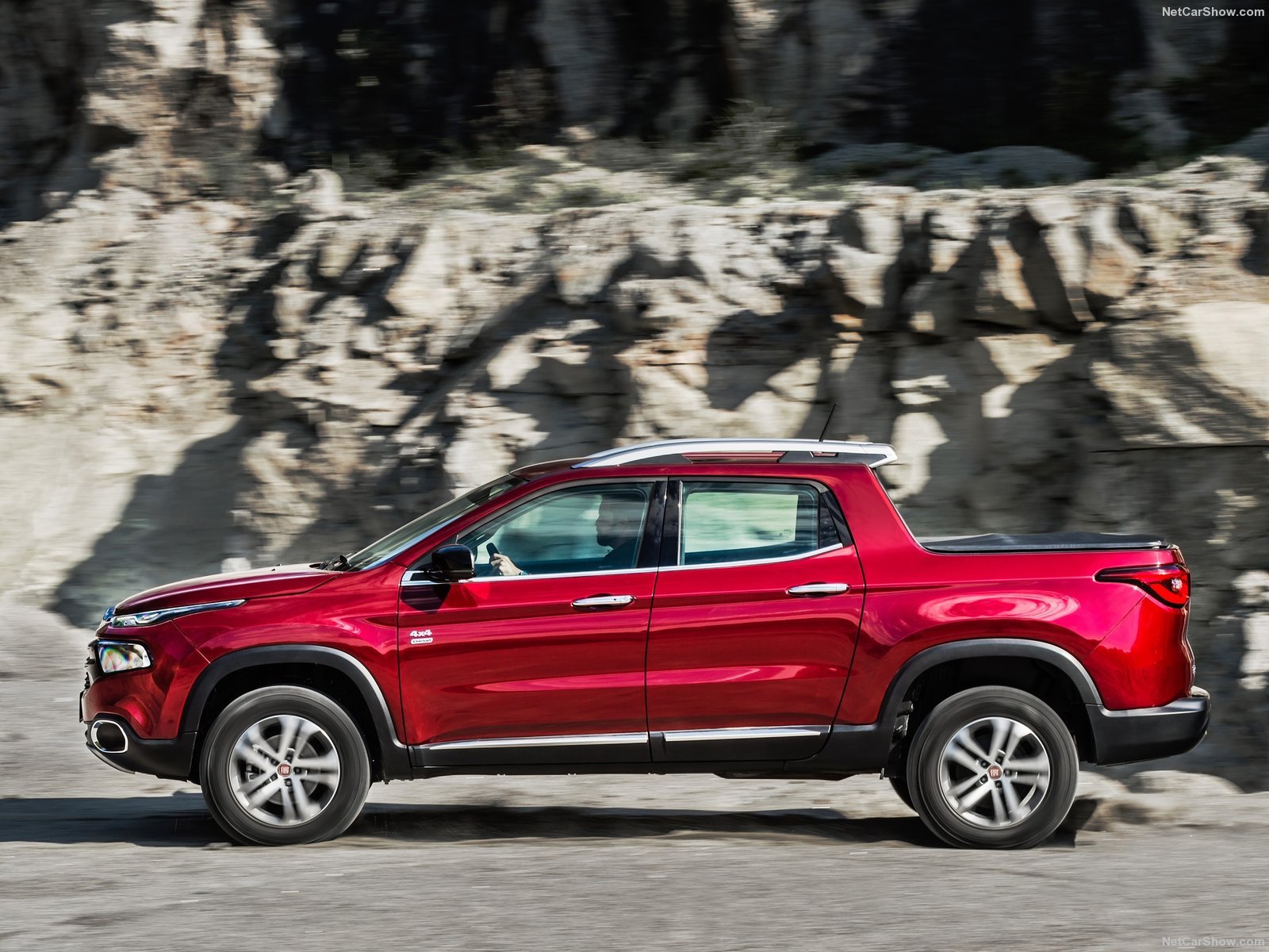 fiat, Toro, Pickup, Red, Cars, 2016 Wallpaper