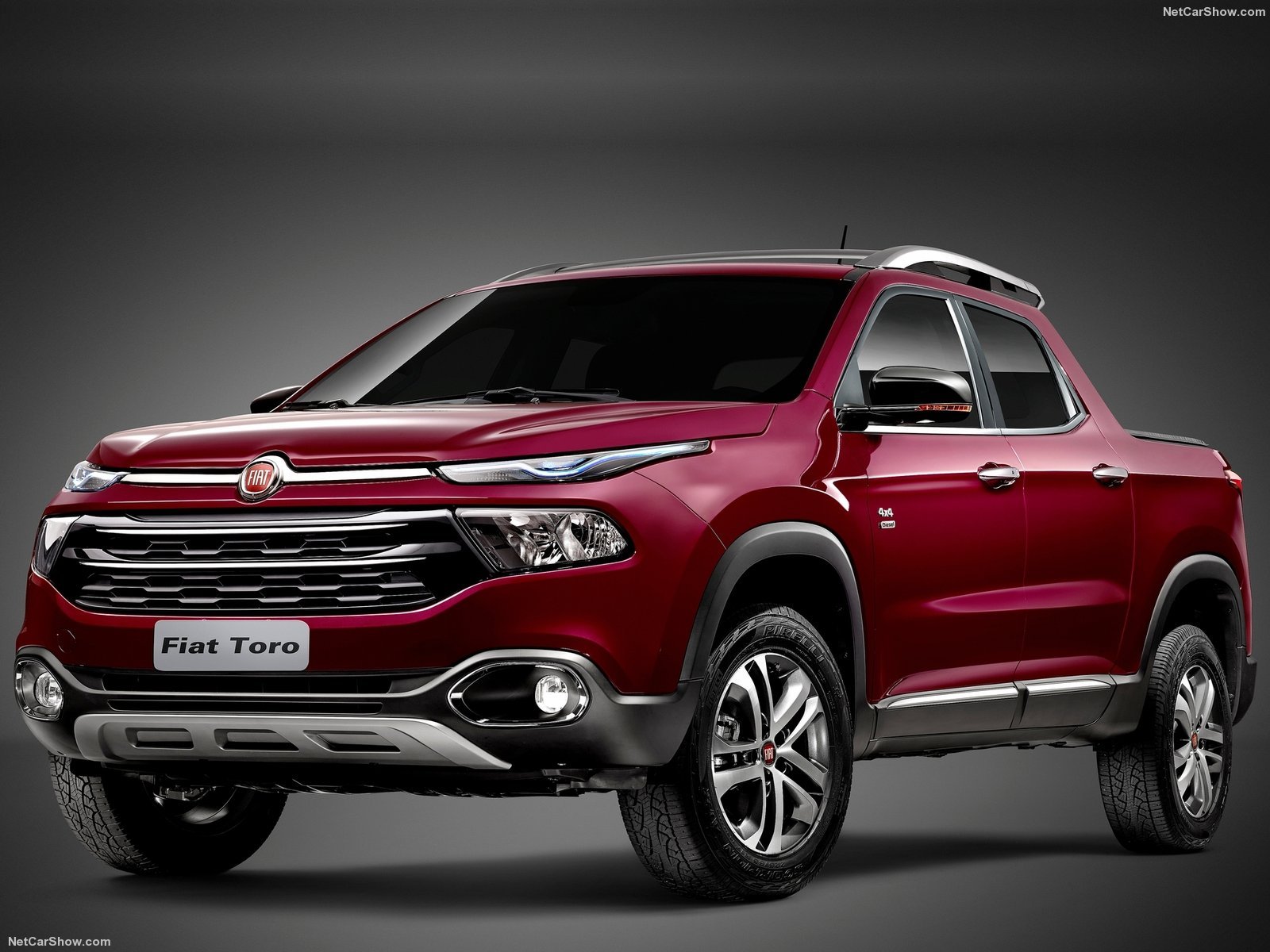 fiat, Toro, Pickup, Red, Cars, 2016 Wallpaper