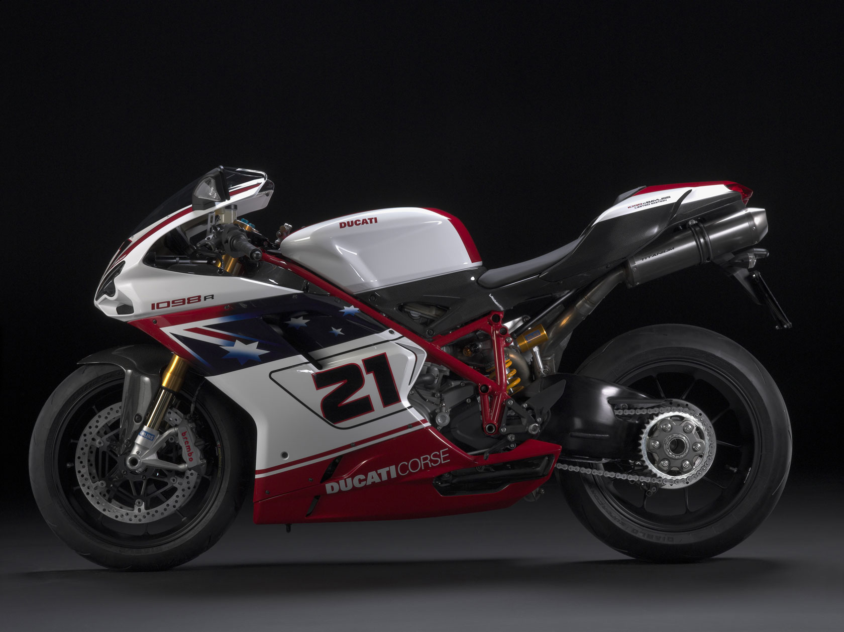 2009, Ducati, 1098r, Bayliss, Limited, Edition Wallpaper