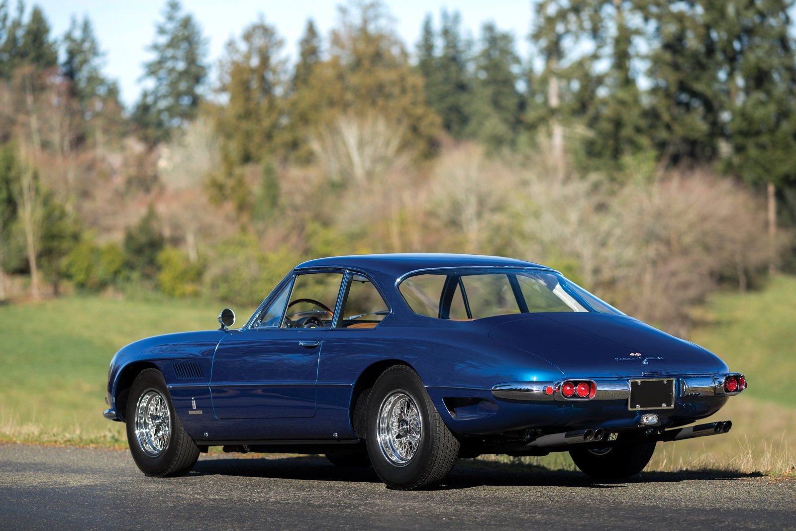 ferrari, 400, Superamerica, Passo, Lungo, Coupe, Aerodinamico, Cars, Classic, Blue Wallpaper