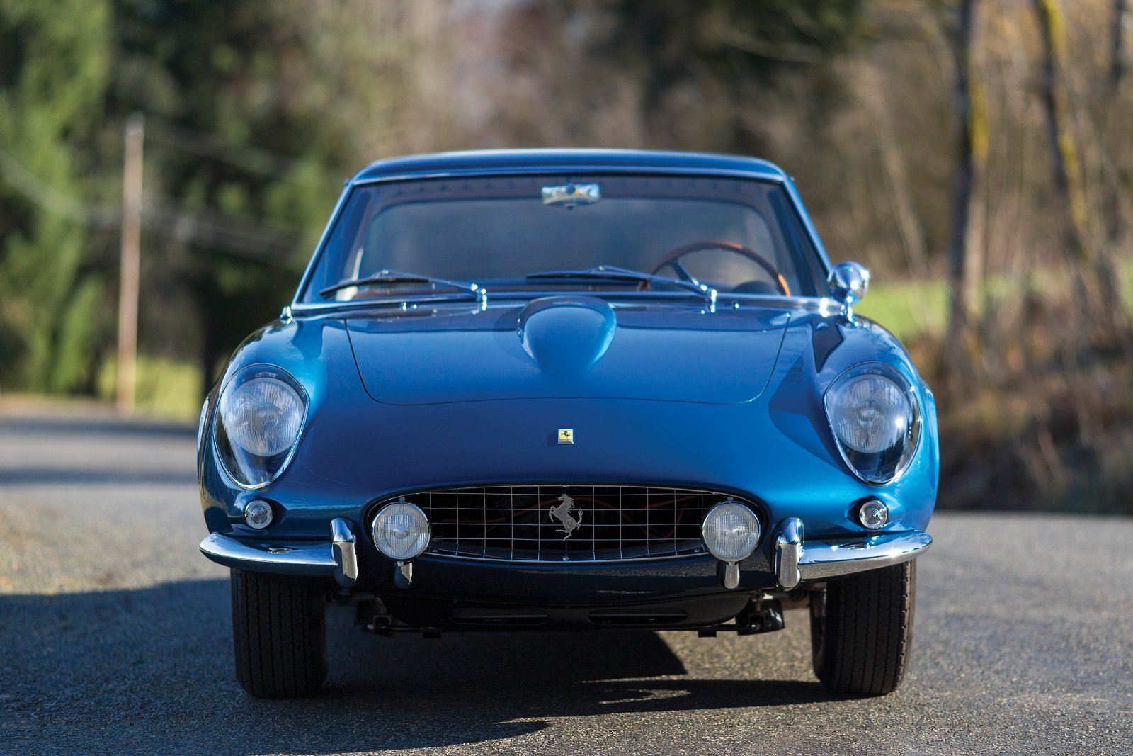 ferrari, 400, Superamerica, Passo, Lungo, Coupe, Aerodinamico, Cars, Classic, Blue Wallpaper