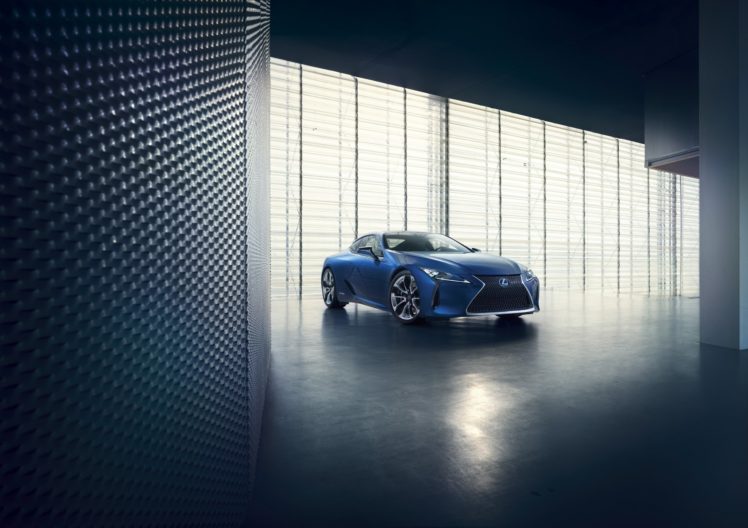 lexus, Lc, 500h, Cars, 2016, Blue HD Wallpaper Desktop Background
